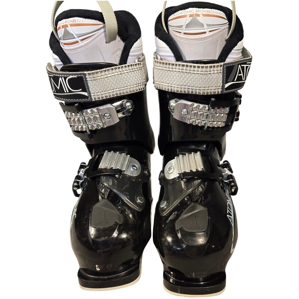 Atomic Live Fit 60 Womens Ski Boots Black White Size 23.0 23.5 Mondo 285mm